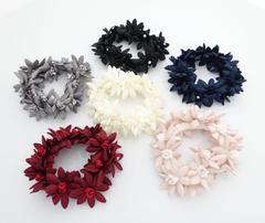 Floral Diamante Hair Tie / Scrunchie