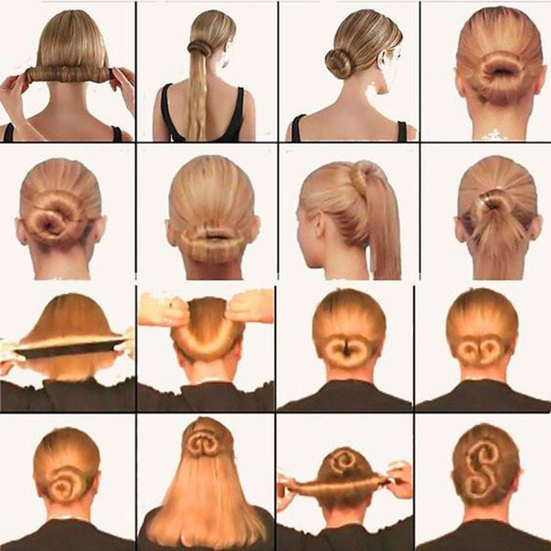 Magic hair bun makers