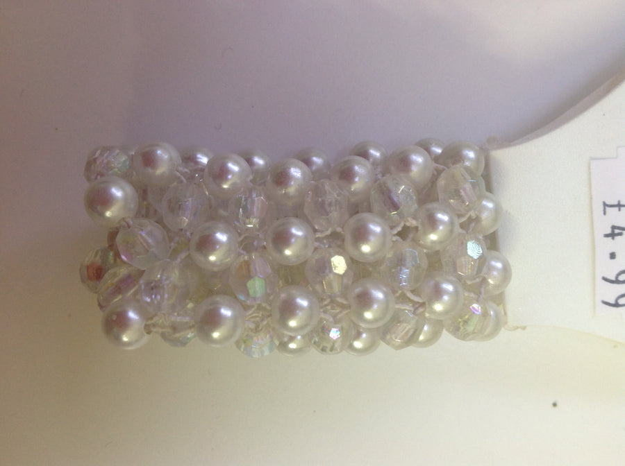 Pearl Beaded Hair Ties and Clips