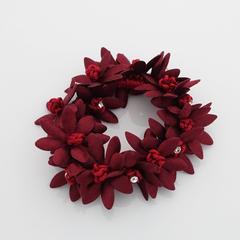 Floral Diamante Hair Tie / Scrunchie